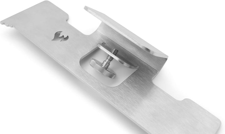 Grillrost.com Das Original Adapter für Flammlachshalter - Zur Befestigung an jeder Feuerplatte Adapt