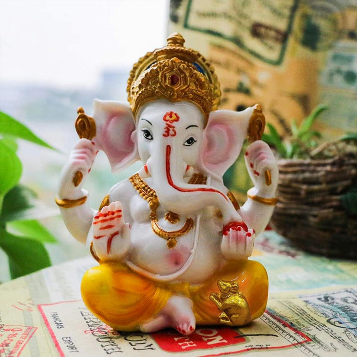Hindu-Lord Ganesha Idol – Indien Gott Ganesha Statue Diwali Geschenke indische Puja Artikel Home Tem