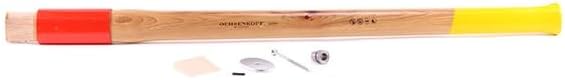 OCHSENKOPF OX E-696 H-0850 Ersatzstiel Hickory ROTBAND-PLUS 900 mm, Gelb Ersatzstiel für OX 635 H-30