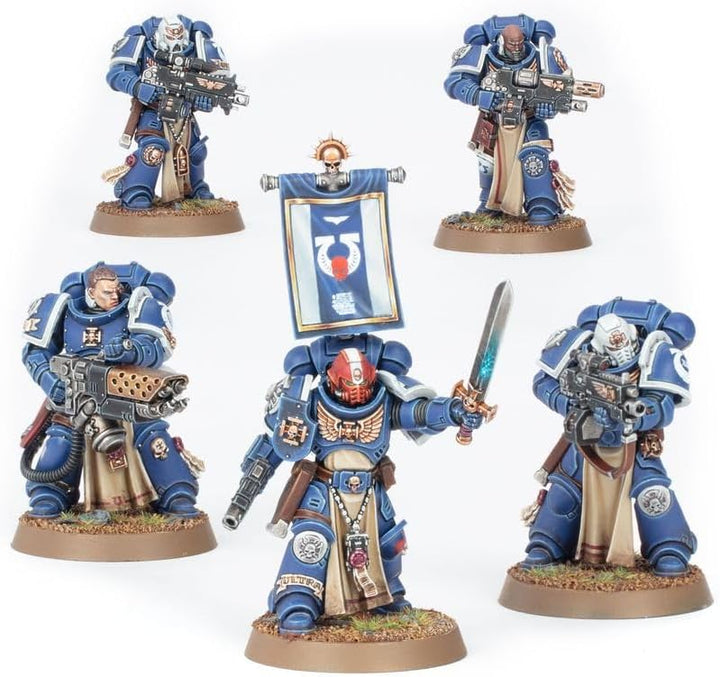 Games Workshop - Warhammer 40.000 - Space Marines: Sternguard Veteran Squad (Ausgabe 2023), Blau