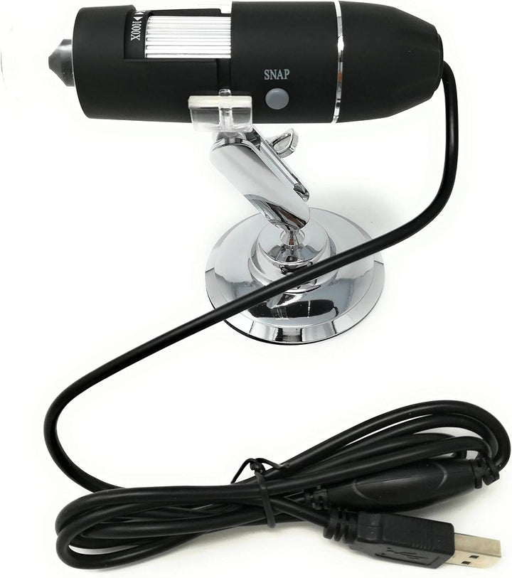 TEMPO DI SALDI Tragbares digitales Mikroskop, 1000 x Endoskop, mit USB-Kabel, 8 LEDs, PC