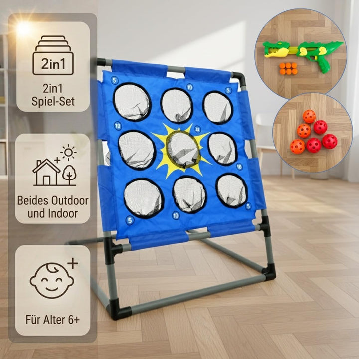 Bolimo Pro Wurfspiel für Kinder und Erwachsene, Ballspiel/Wurfspiel Indoor und Outdoor, Wurfspiel mi