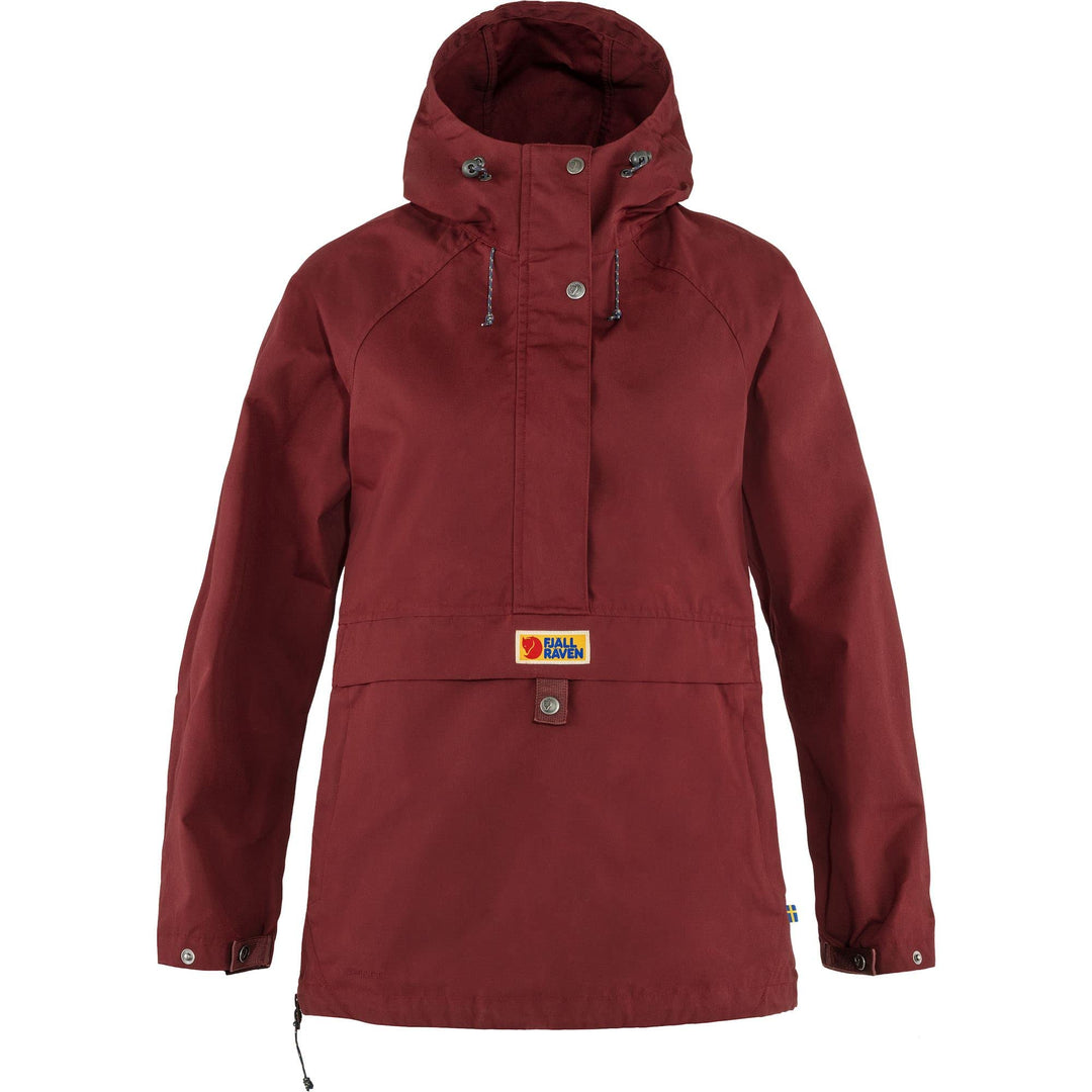 Fjällräven Damen Vardag Anorak W Anorak M Rot, M Rot