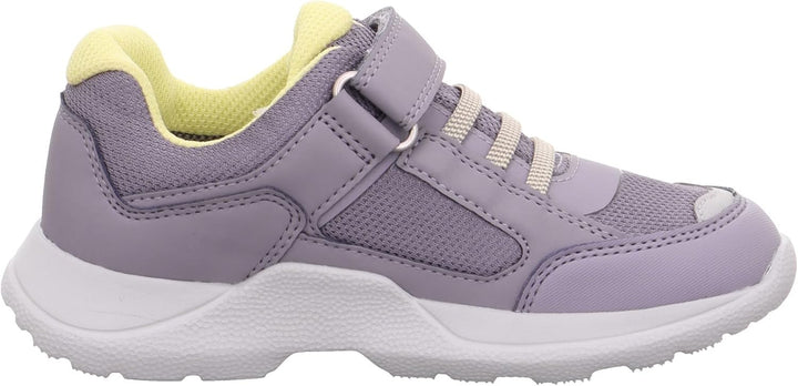 Superfit Mädchen Rush Sneaker 27 EU Lila Gelb 8510, 27 EU Lila Gelb 8510