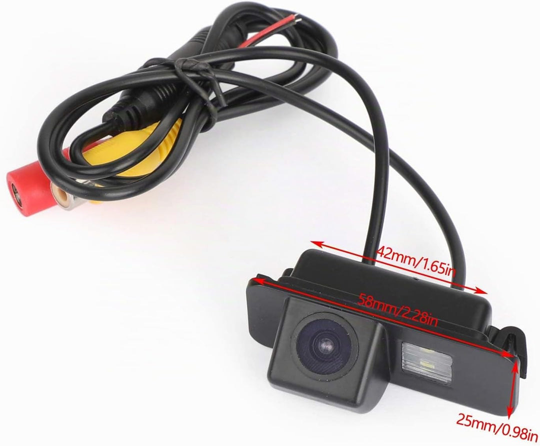 Areyourshop Auto Rückfahrkamera Kit für Ford Mondeo/Fiesta/Focus Hatchback/S-Max/KUGA