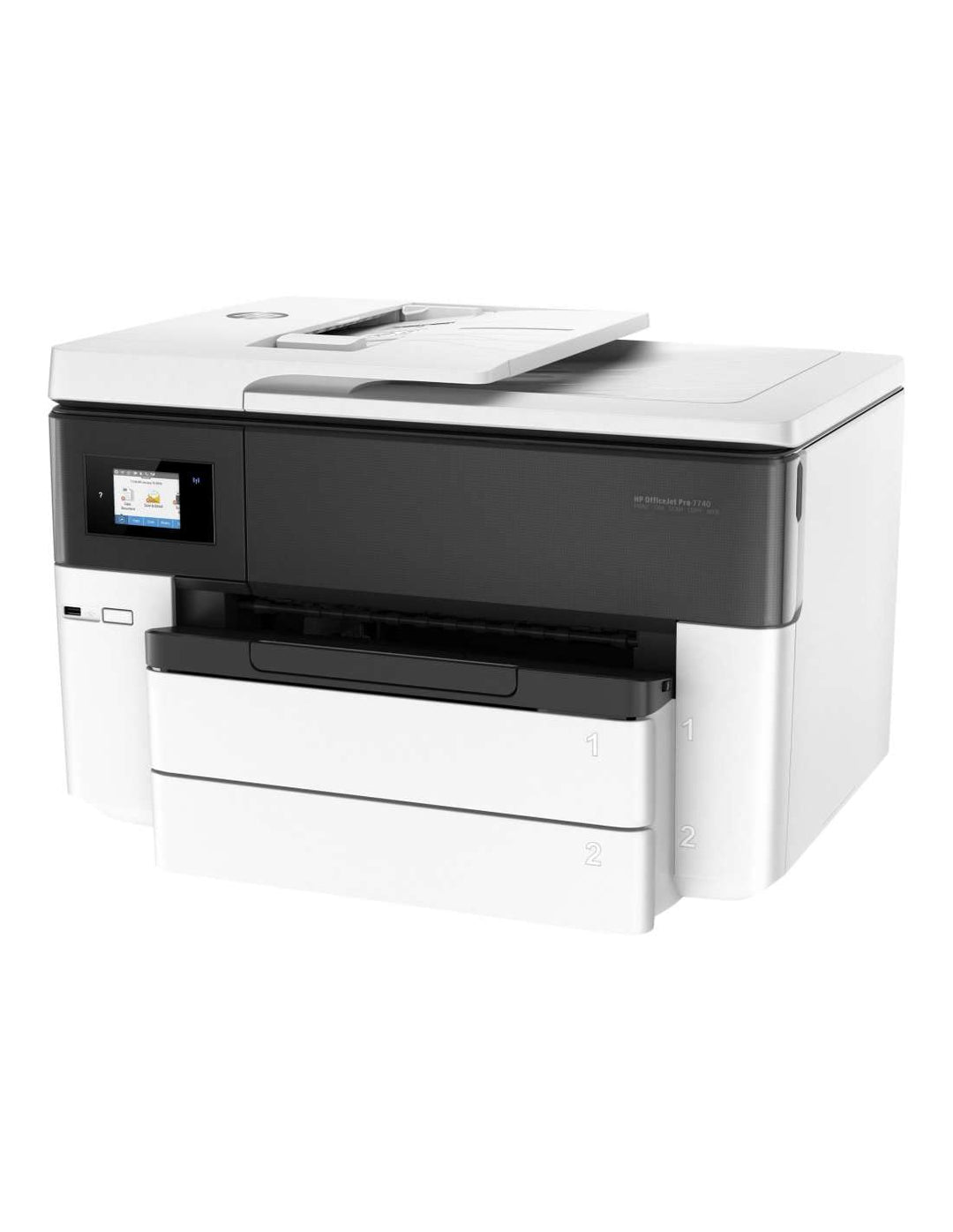 HP OfficeJet Pro 7740 A3-Multifunktionsdrucker (DIN A3, Drucker, Scanner, Kopierer, Fax, WLAN, Duple