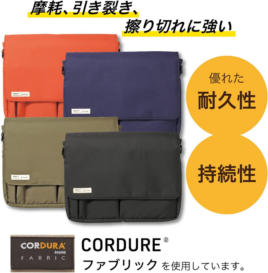 Lihit Lab A7576-4 Laptoptasche, 21,6 x 29,6 cm, Orange 8.3" x 11.4" Orange, 8.3" x 11.4" Orange