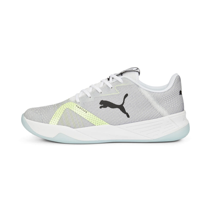 Puma Accelerate Turbo Nitro Ii Unisex Hallenturnschuh 41 EU Puma White Puma Black Fizzy Light Nitro