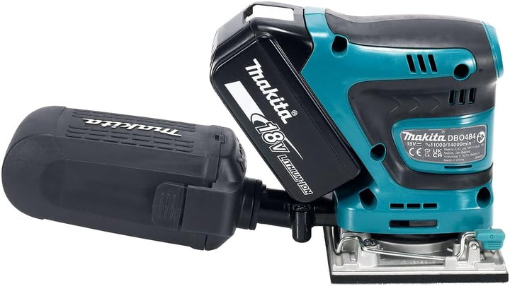 Makita DBO484ZJ Exzenterschleifer, 114 x 140 mm