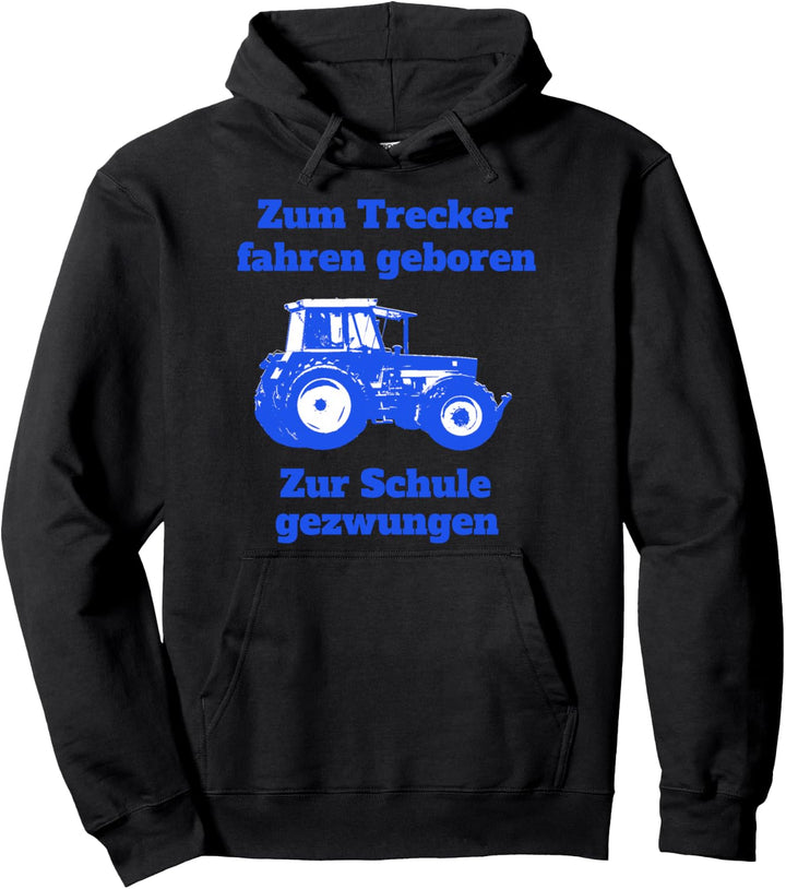 Landwirtschaft Landwirt Trecker Traktor Schulkind Geschenk Pullover Hoodie