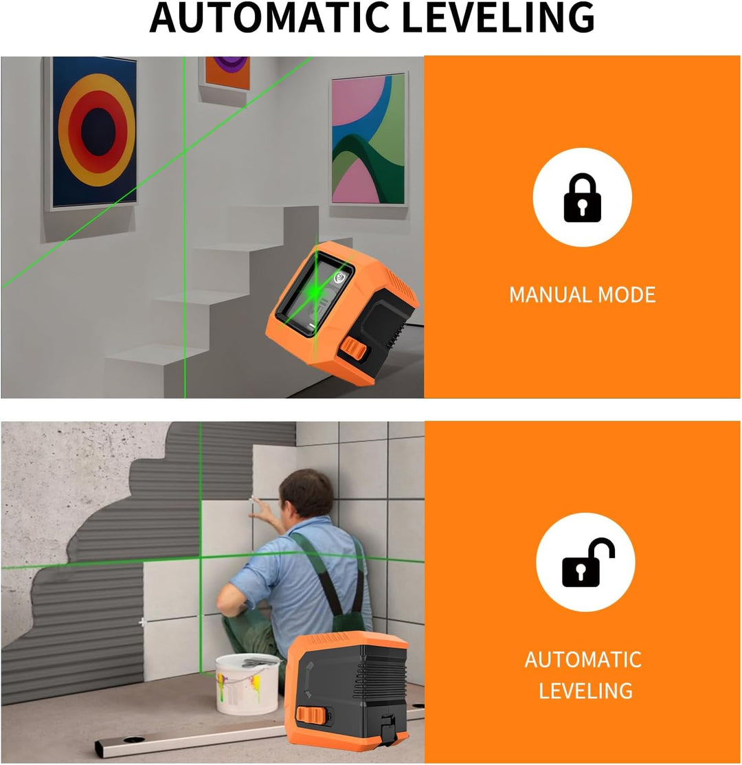 Grünkreuz-Laser, Laser-Horizontometer (automatische Ausrichtung, Helligkeitsstellung, Schutzklasse I