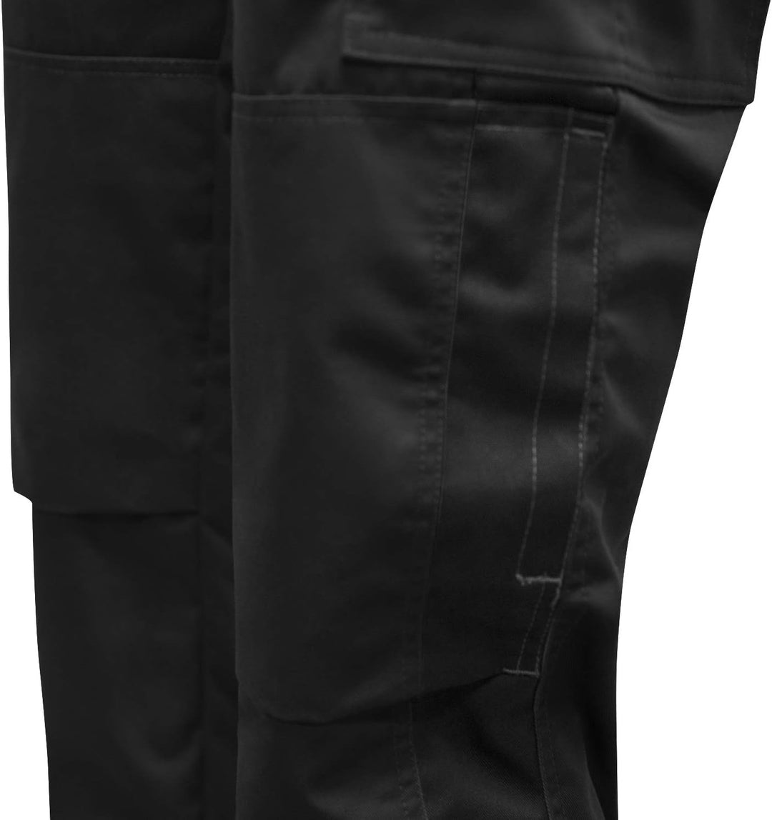 strongAnt Arbeitshose komplett Stretch Männer Berlin Pro Bundhose 21 Schwarz / 260 G/M², 21 Schwarz