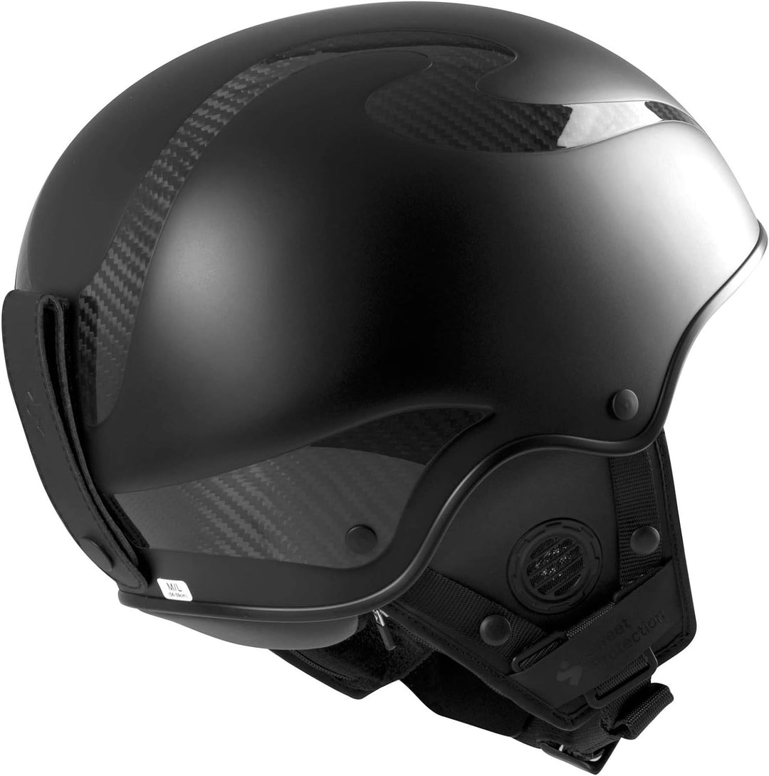 Sweet Protection Unisex – Erwachsene Rooster II MIPS Helmet Ski/Snowboard, Dirt Black, ML