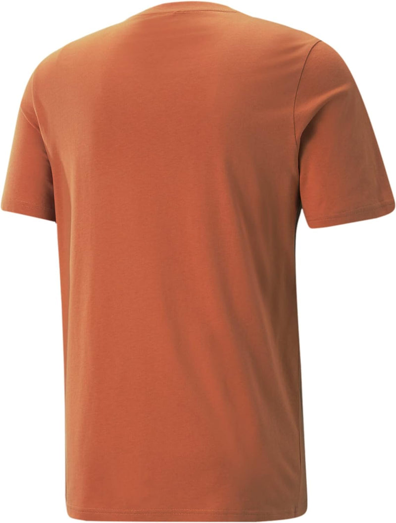 PUMA Herren Graphics Wording T-Shirt XLChili Powder Orange