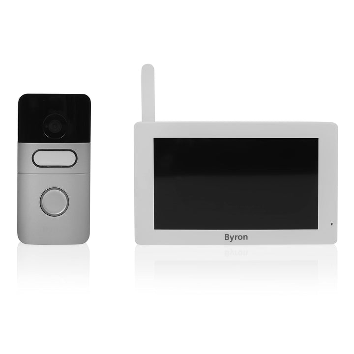 Video-Türgegensprechanlage mit kabelloses 7" Display