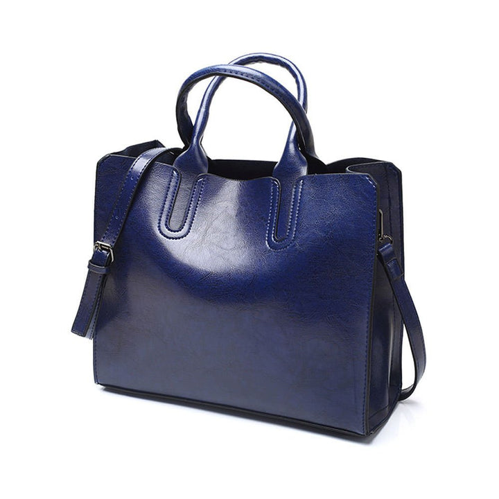 DEERWORD Damen Umhängetasche Taschen Frauen Elegant Tasche Italien Vintage PU-Leder 5502 1-teilig se