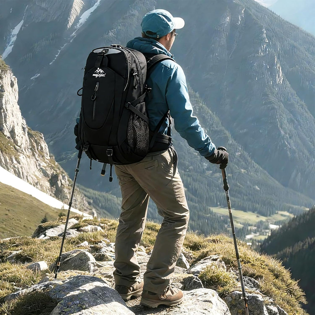 Amythe Schulrucksack Jungen Mädchen Gross Kapazität 33L, Wanderrucksack Leichter Teenager für ab 12