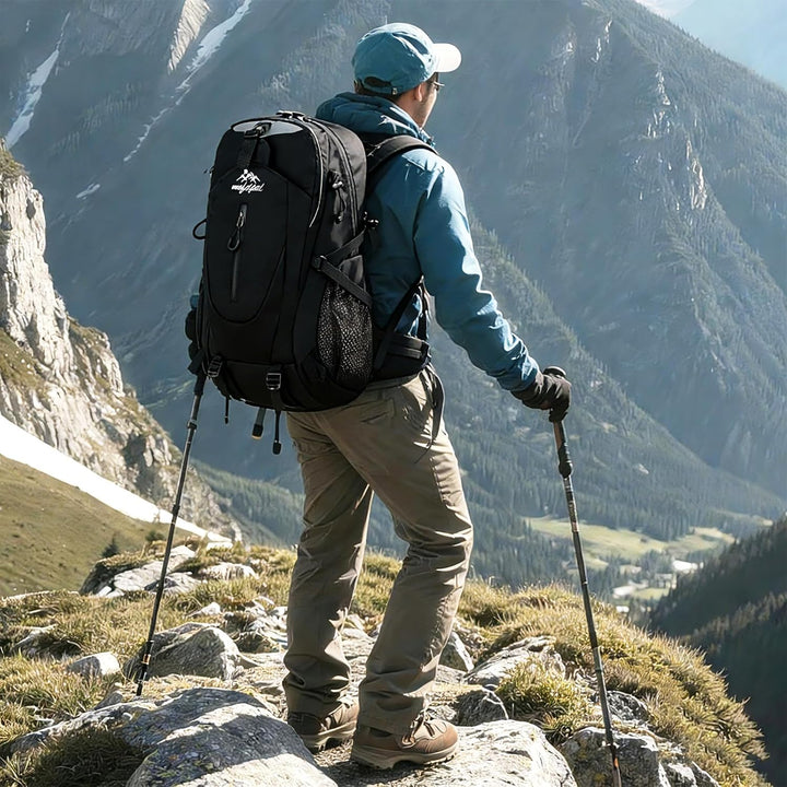 Amythe Schulrucksack Jungen Mädchen Gross Kapazität 33L, Wanderrucksack Leichter Teenager für ab 12