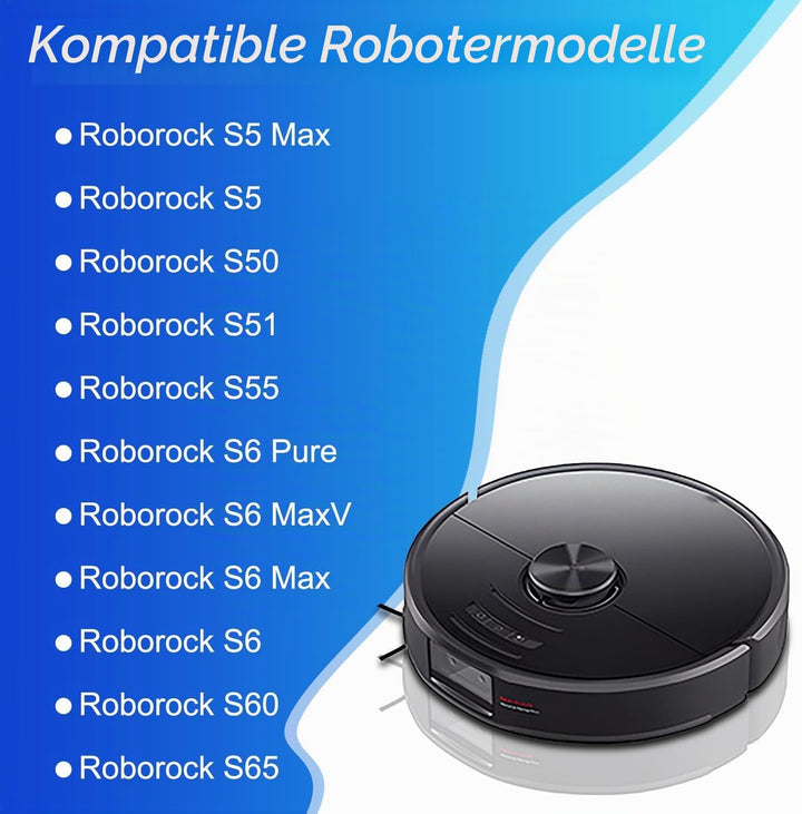Ersatzteile Zubehör für Xiaomi Roborock S5 Max S6 MaxV S6 Pure S6 Max S50 S51 S55 S5 S60 S65 S6, 2 H