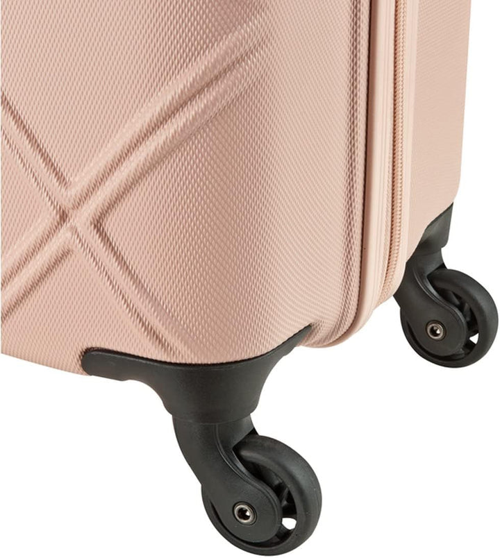 Princess Traveller Whistler, Reisekoffer, Rosa, Gross, Stilvoller Koffer, Robustes ABS-Material, Kra