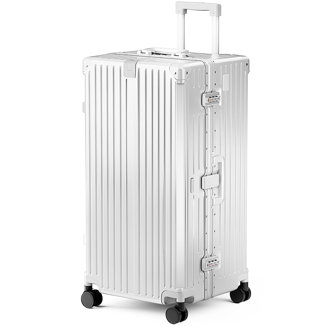 ALPHA CAMP Koffer Grösse XXL Reisekoffer Leicht Hartschalenkoffer Polycarbonat 105L Luggage Suitcase