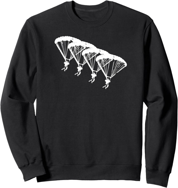 Fallschirmspringer Gleitschirm Paragliding Skydiver Sweatshirt