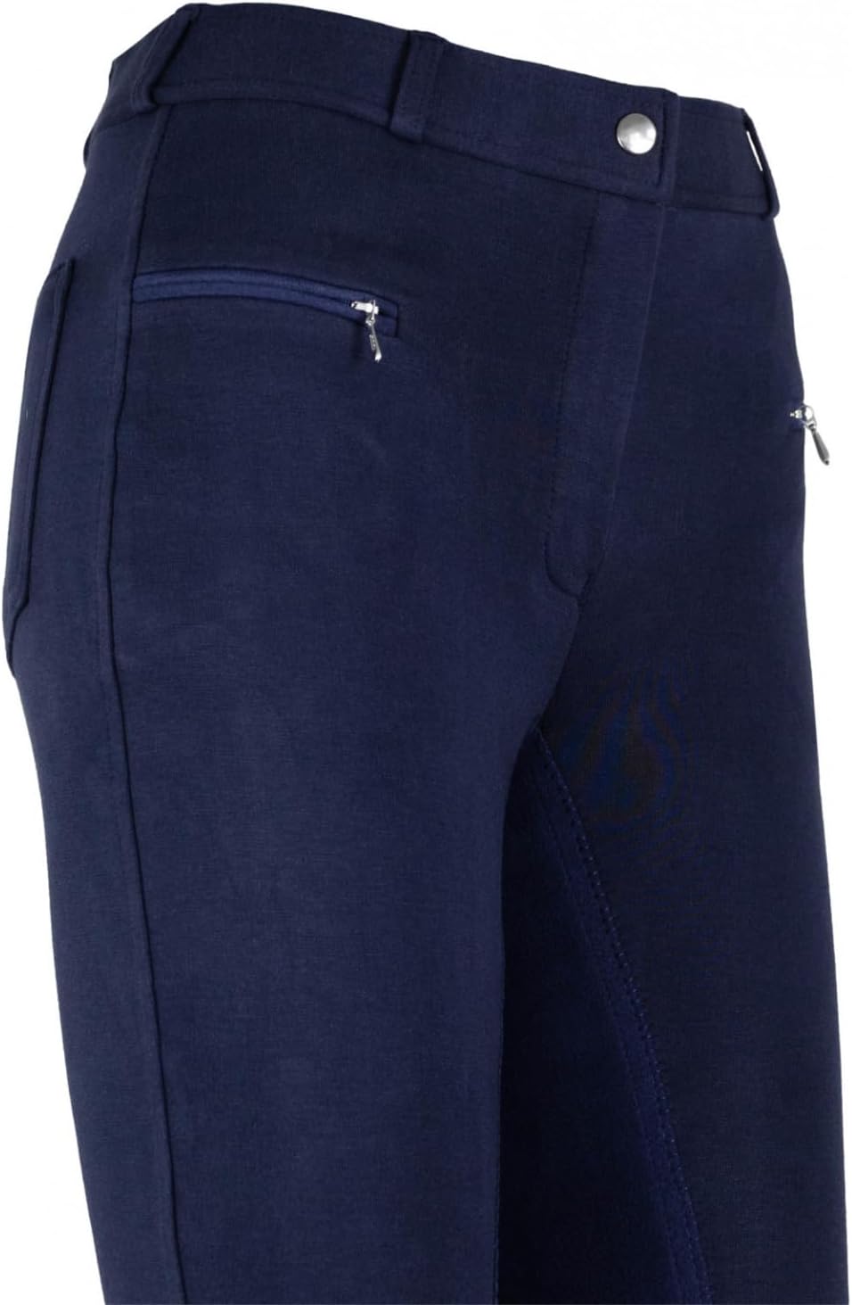 RL24 - Damen Reithose Vollbesatz BASICLINE 34 Dunkelblau/Dunkelblau, 34 Dunkelblau/Dunkelblau