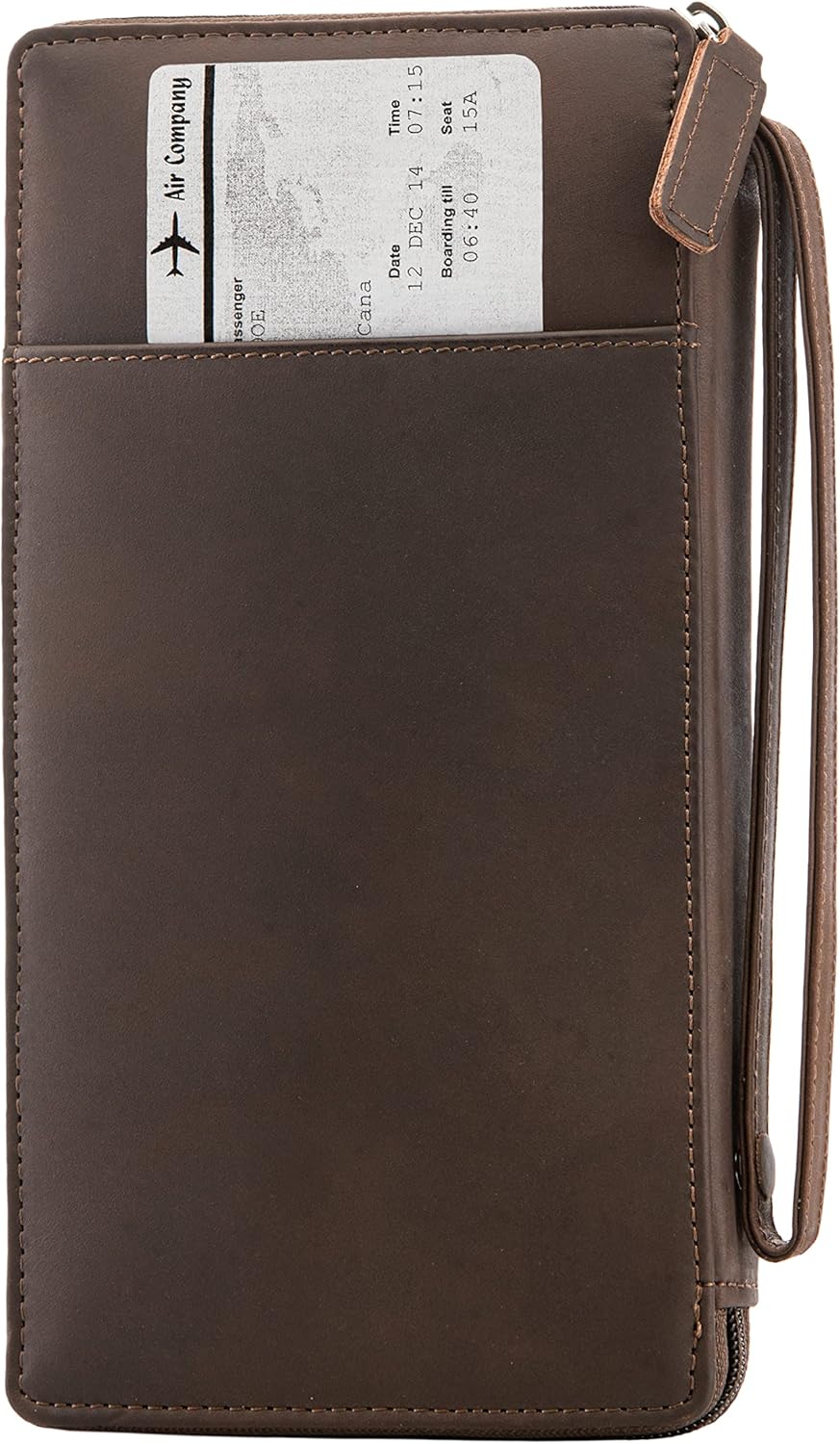 KORUMA RFID Blocker Schutzhülle Reisetasche für kontaktlose Kreditkarten und biometrische Reisepass,