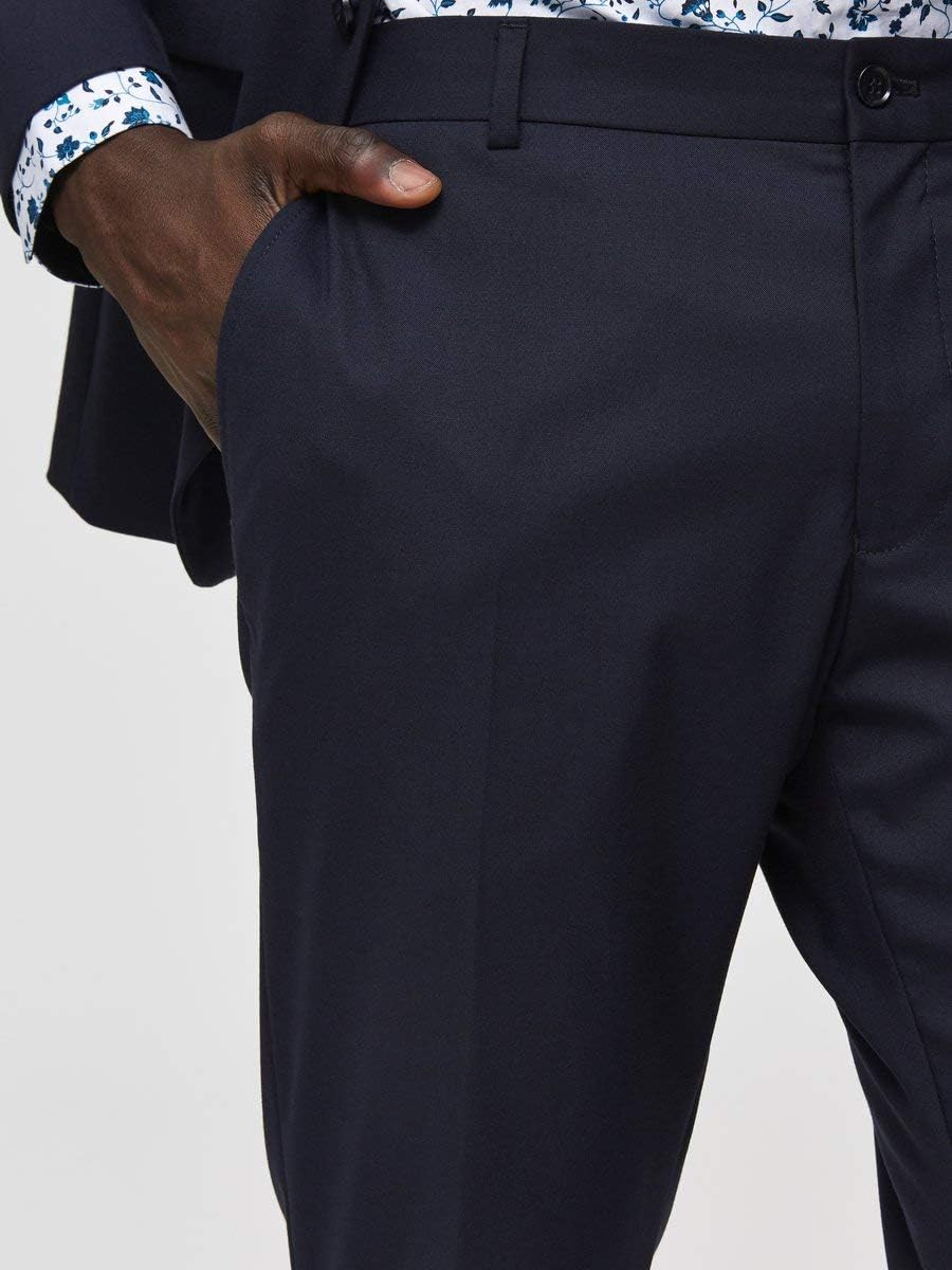 SELECTED HOMME Herren Slhslim-mylologan Navy Trouser B Noos Anzughose 44 Navy Blazer, 44 Navy Blazer
