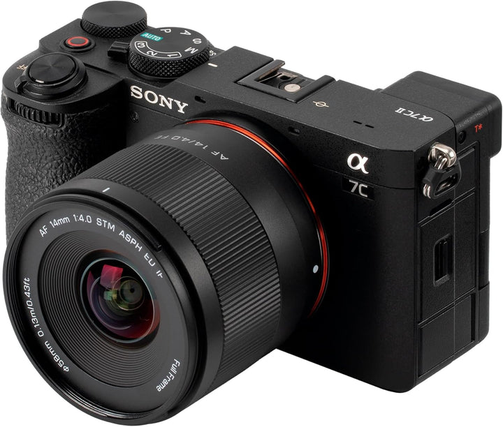 VILTROX 14mm f4.0 FE, AF 14mm f4.0 Air E Mount Objektiv für Sony E, Vollformat Autofokus Ultraweitwi