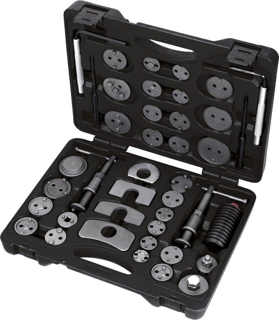 KS Tools 150.1970 Bremskolben-Rückstell-Werkzeug-Satz, 41-tlg.