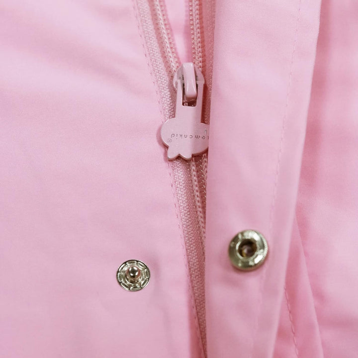 Fewlby Regenanzug Kinder, Regenjacke Einteilig Regenmantel mit Kapuze Regenponcho Jungen Mädchen Was