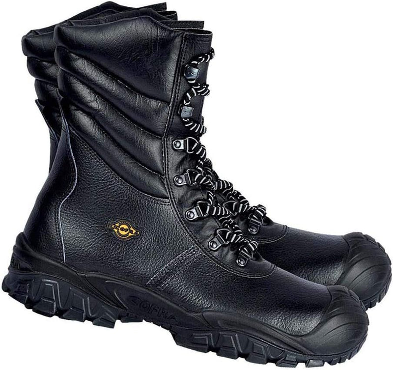 Cofra NT030-000.W42 NEW URAL UK S3 CI SRC Sicherheitsstiefel, Schwarz/Beige, Grösse 42 42 EU, 42 EU