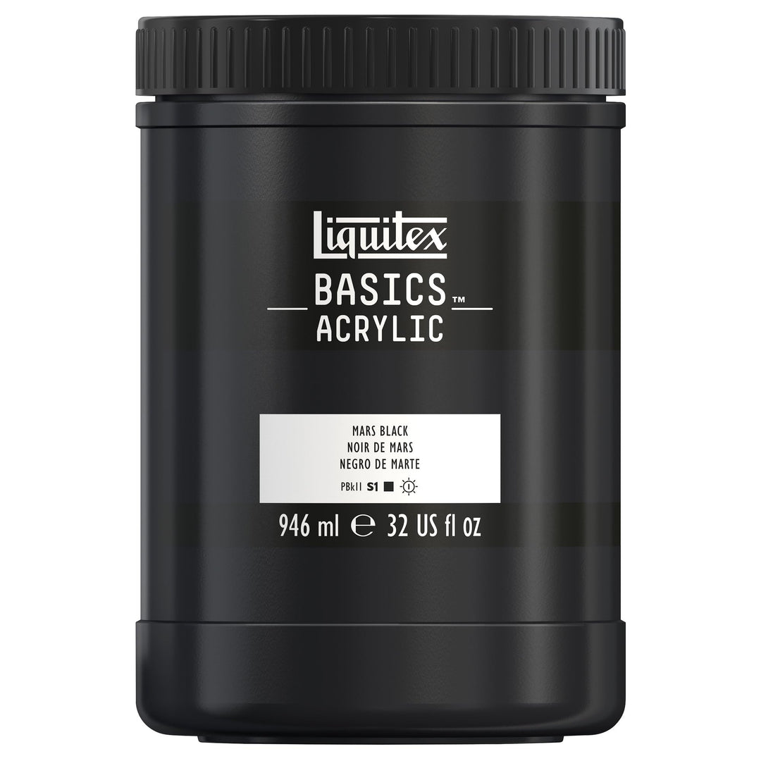 Liquitex 8870352 Basics - Acrylfarbe, monopigmentierte Künstlerpigmente, lichtecht, mittlere Viskosi