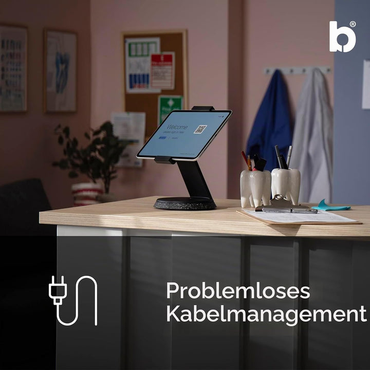 Bouncepad Eddy - universelle Tischhalterung kompatibel mit fast allen wichtigen iPads und Tablets, w