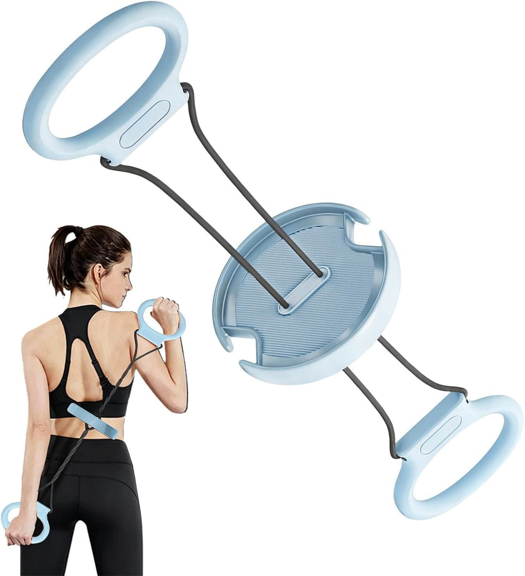 Arm-Krafttrainer, schwenkbares und klappbares Schwungrad mit rutschfestem Griff, Muskelkrafttrainer,