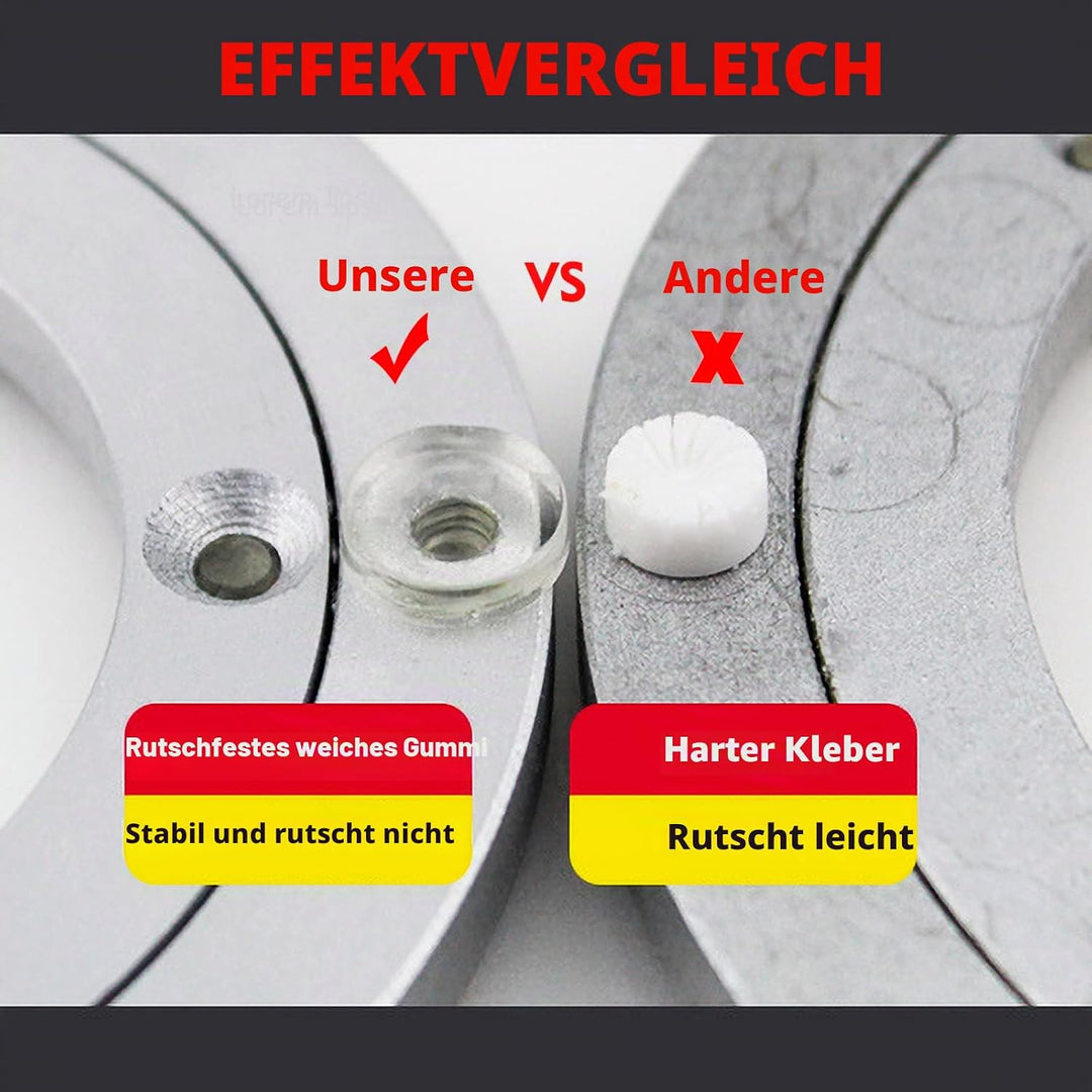 Drehtellerlager aus Aluminiumlegierung, strapazierfähig, schwenkbar, Lazy Susan, Drehlager, Drehtell