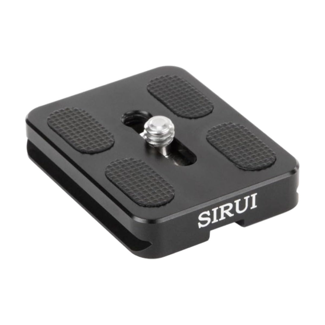 Sirui TY-50E Schnellwechselplatte (Alu, 1/4 Gewinde, geeignet für Sirui und Arca-Swiss) schwarz, TY-