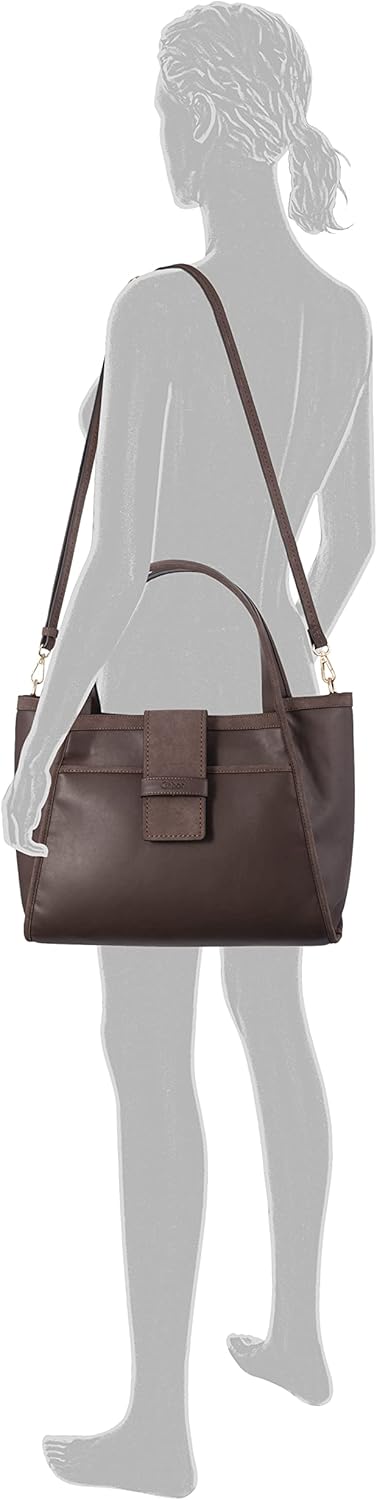 Gabor Damen Beverly Shopper Dark Brown, Dark Brown