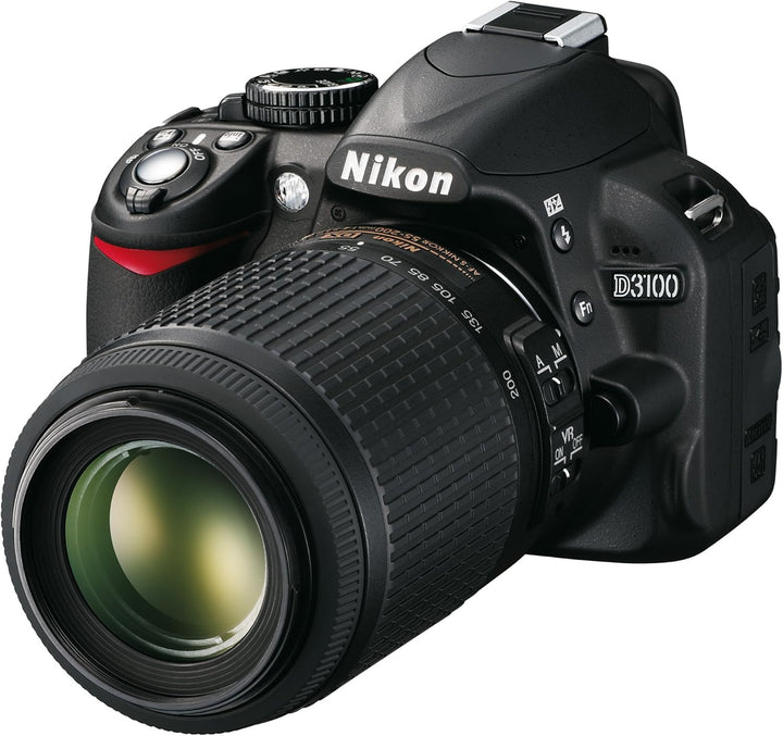 Nikon D3100 SLR-Digitalkamera (14 Megapixel, Live View, Full-HD-Videofunktion) Kit inkl. AF-S DX 18-