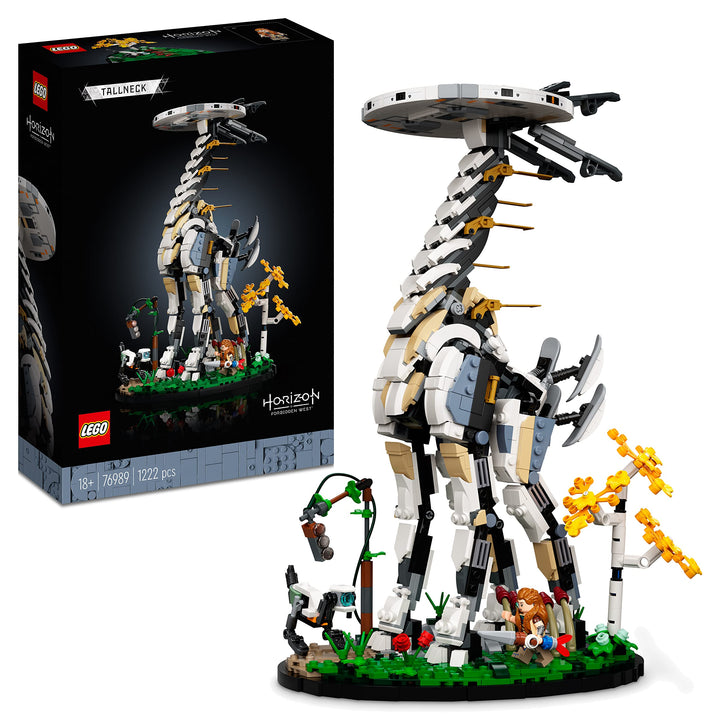 LEGO 76989 Horizon Forbidden West: Langhals Modellbausatz, Set für Erwachsene mit Aloy-Minifigur und