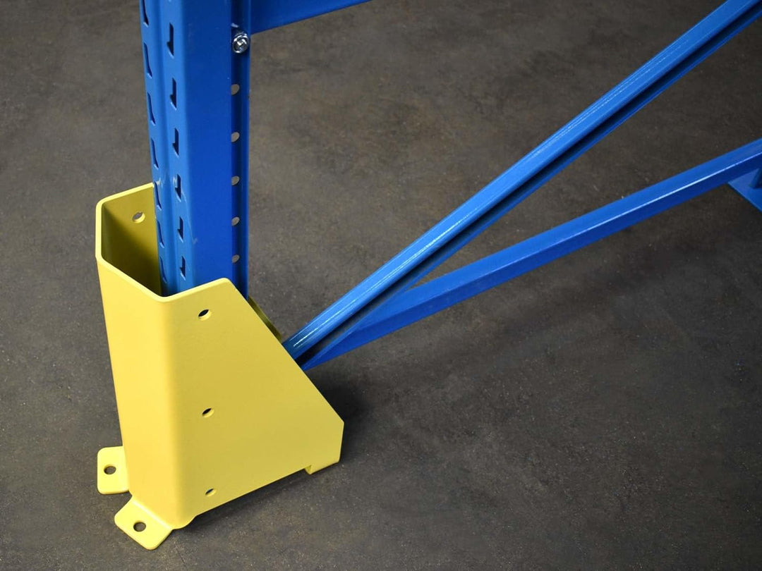 4x Stück robuster U-Form Rammschutz | 400mm Höhe | Konformität mit DIN EN 15635 und DGUV 108-007 | S