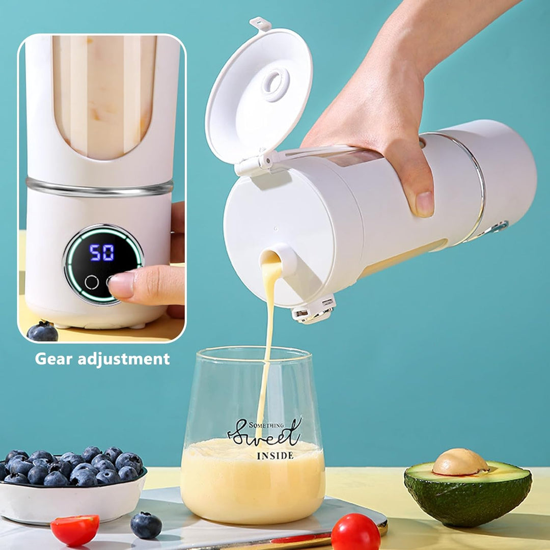 Tragbarer Mixer 700ml Smoothie Maker, Mini Smoothie Mixer Standmixer Smoothie-Maker To Go Portable B