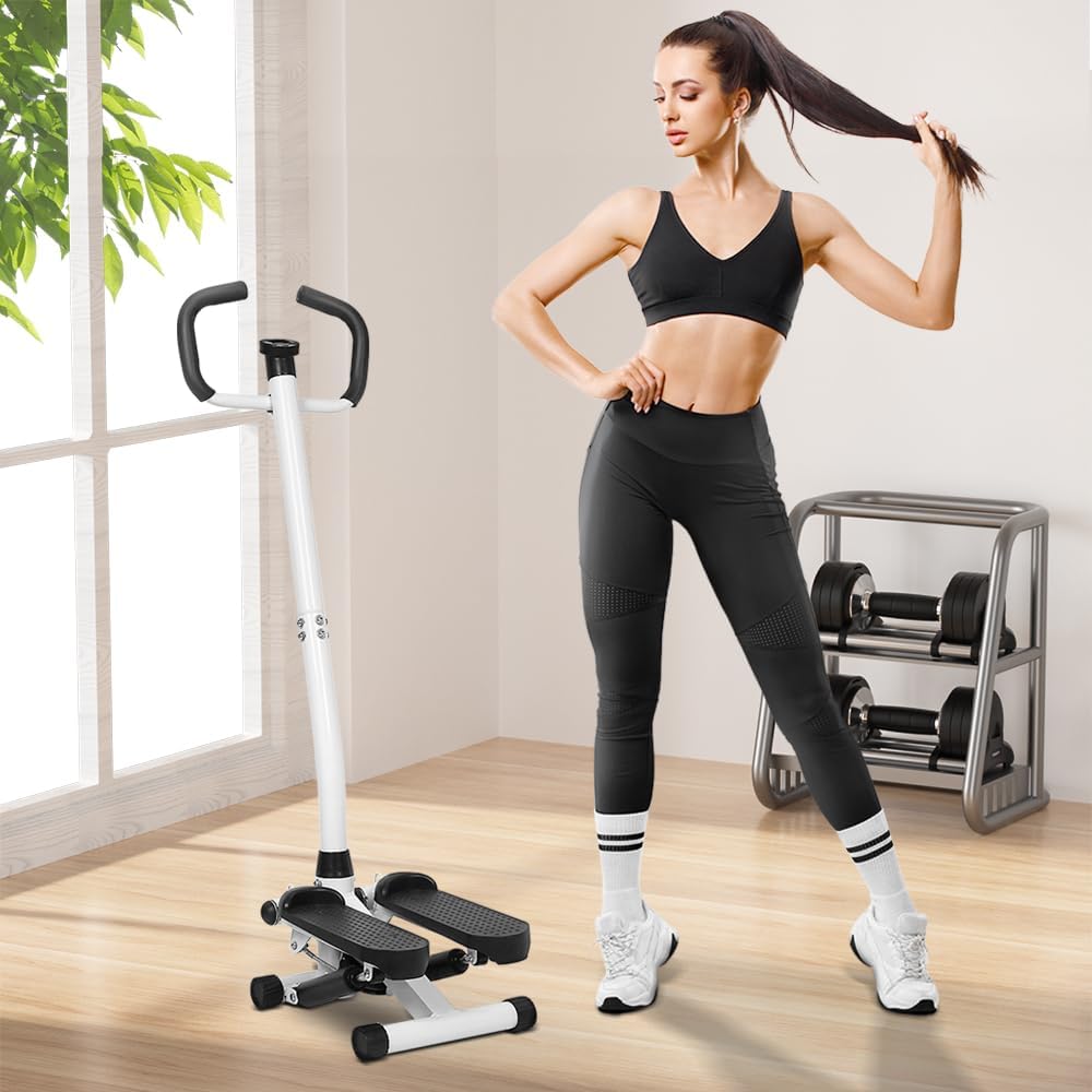 Supfine Mini Heimtrainer, Faltbarer Arm- und Beintrainer mit LCD-Display, Verstellbarer Widerstand,