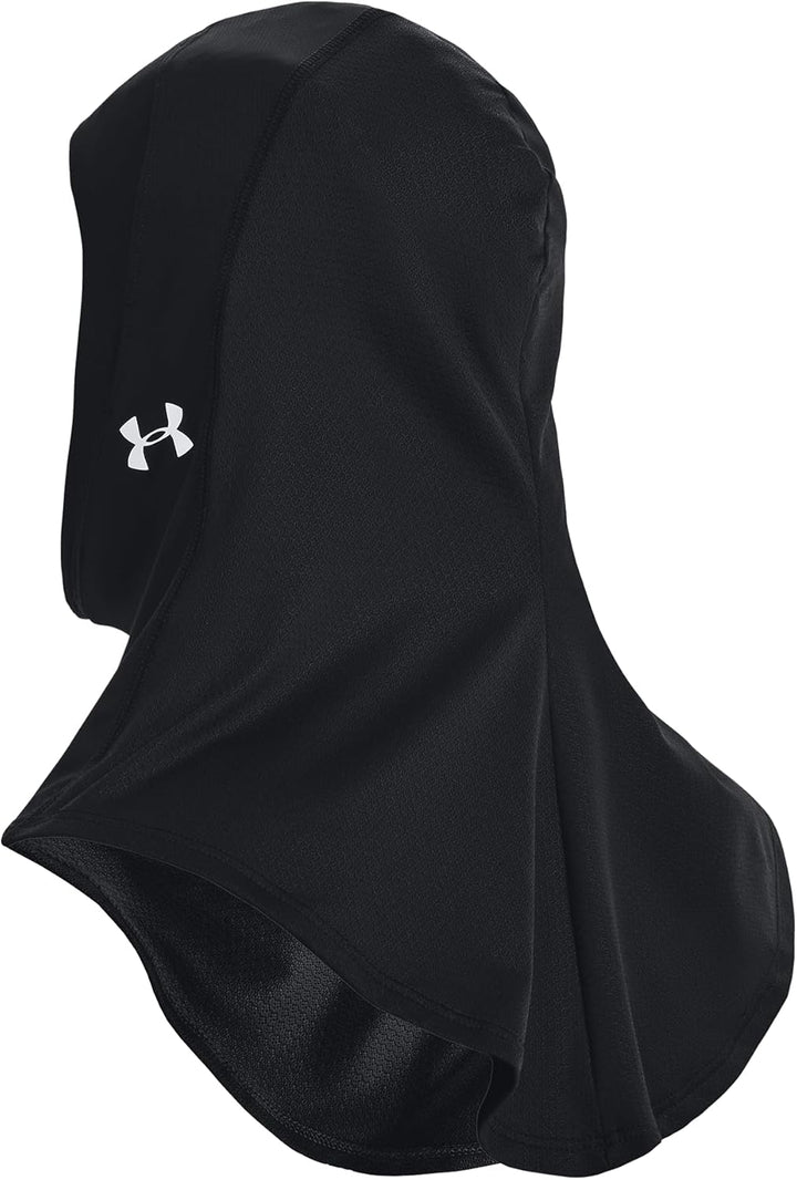 Under Armour Damen Sport Hijab Hoods M/L Schwarz, M/L Schwarz
