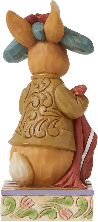 Enesco Jim Shore Heartwood Creek Benjamin Bunny Figur, 6008750, Mehrfarbig, 5.75 in H x 2.25 in W x