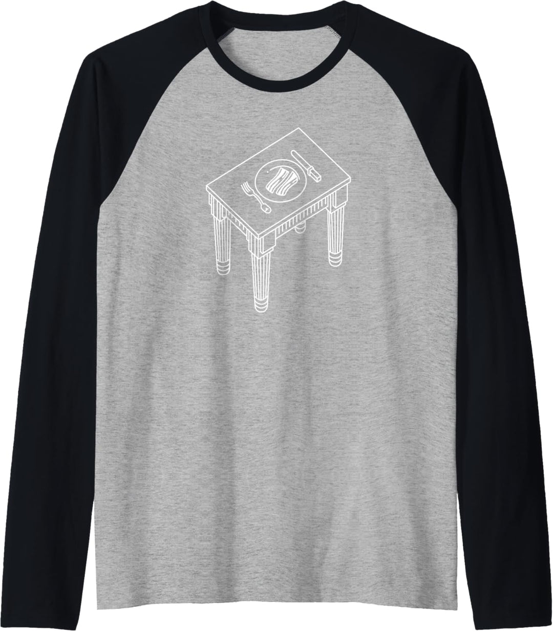 Pink Floyd Animals Bacon On The Table Raglan
