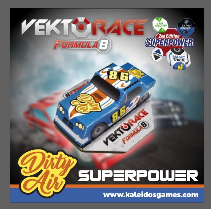 VEKTORACE - mit vormontierten Autos und Super Power. Das Spiel, das EIN echtes Autorennen auf Ihrem