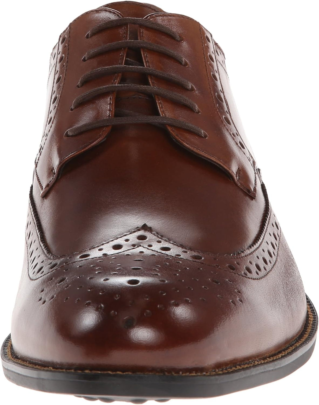 STACY ADAMS Herren Garrison Wingtip Oxford 39.5 EU Cognac, 39.5 EU Cognac
