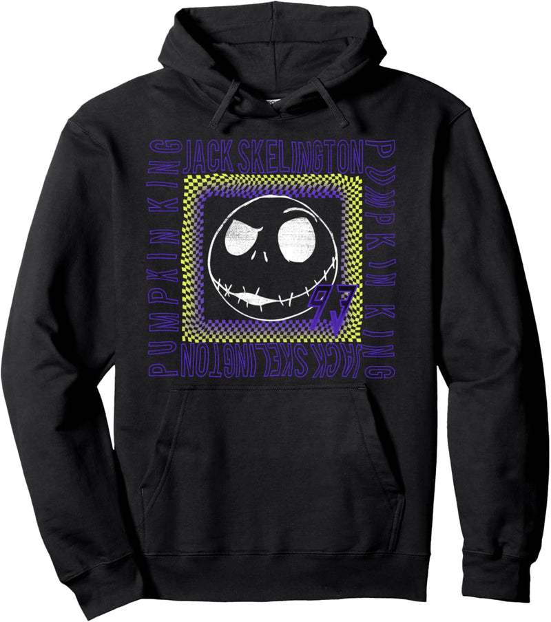 Nightmare Before Christmas Jack Skelington Skate Square Pullover Hoodie